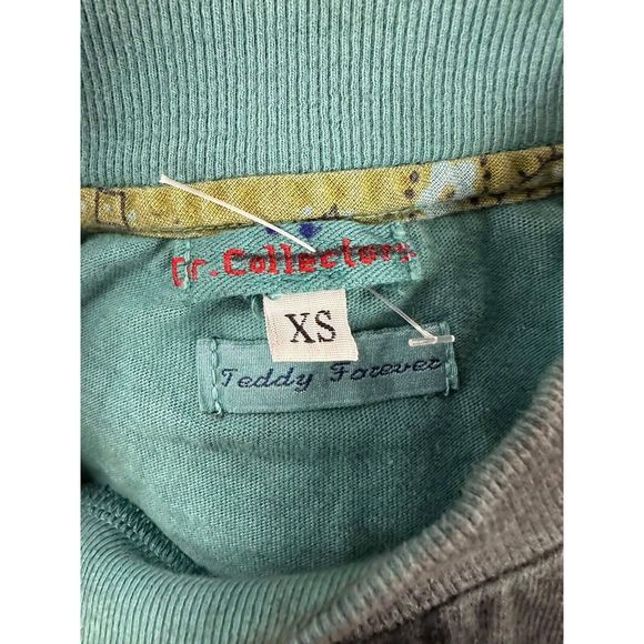 Dr. Collectors Teddy Forever Men's Green Tie Dye Size XS - Picture 5 of 5